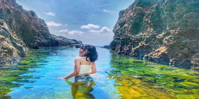 Bãi Nhỏ Gành Hang – Nàng thơ giữa đất trời Phú Quý