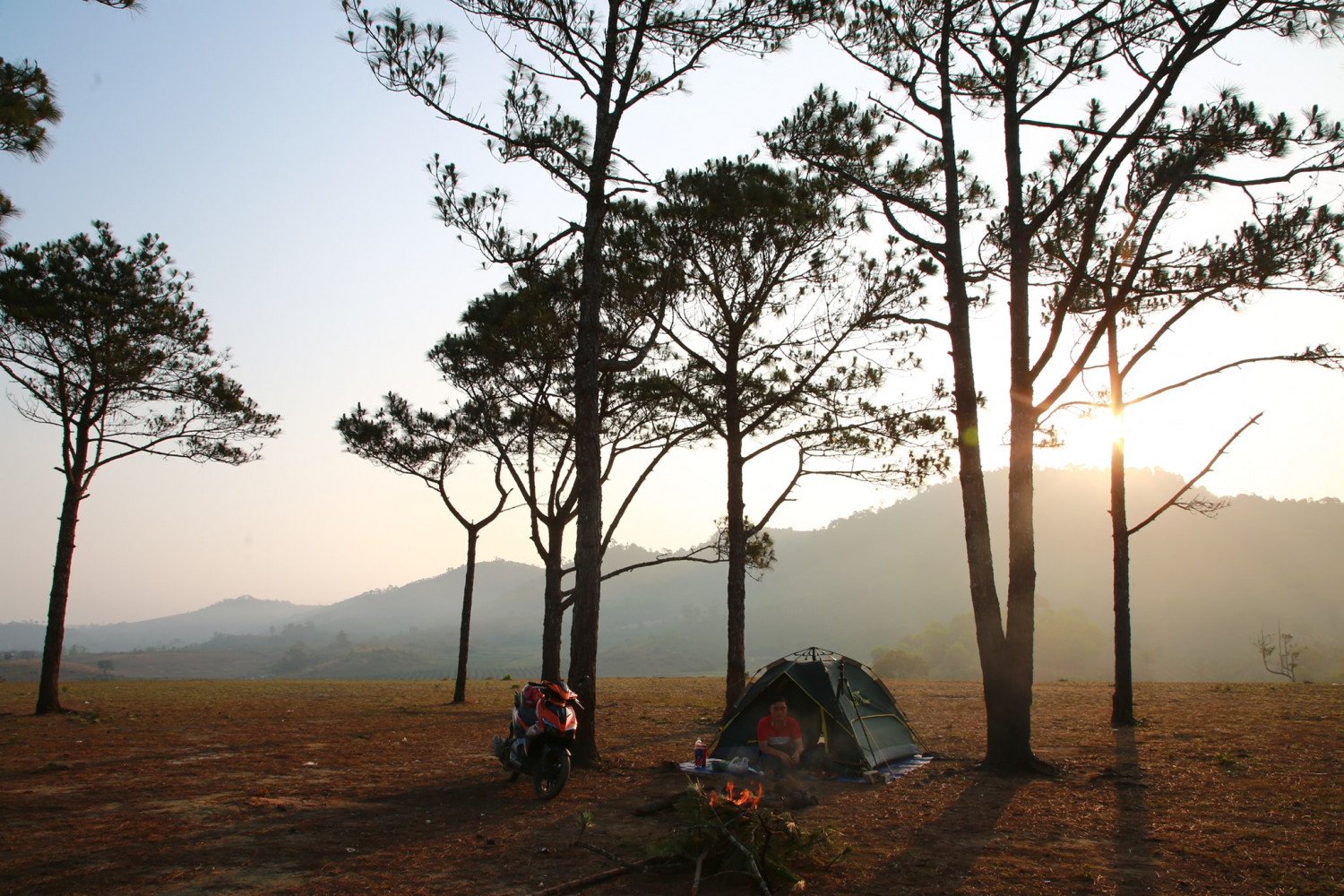 Cắm trại ở Sài Gòn