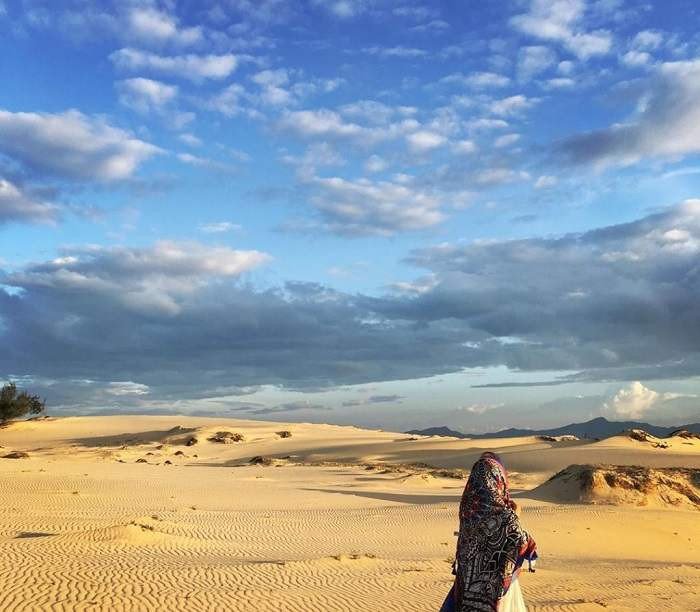 Chinh phục đồi cát vàng Nhĩ Hạ Quảng Trị