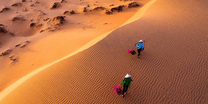 Chinh phục đồi cát vàng Nhĩ Hạ Quảng Trị