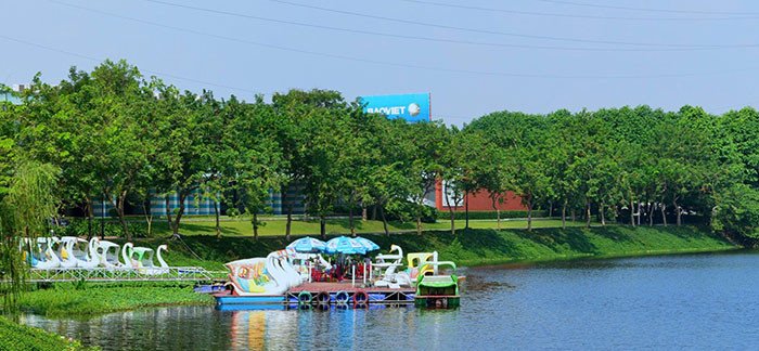 Review công viên Yên Sở Hà Nội những hoạt động thú vị