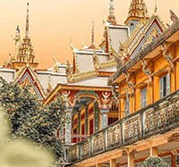 Chiêm ngưỡng sắc đẹp văn hóa Khmer - Chùa Som Rong tại Sóc Trăng