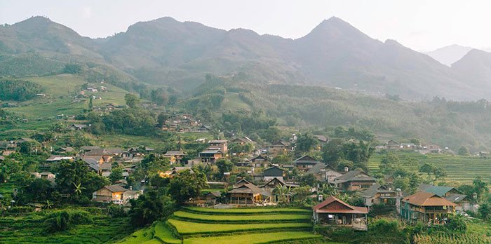 Review Tả Văn vào mùa lúa chín tại Sapa - Lào Cai