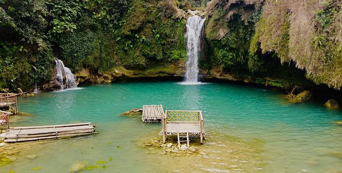 Review thác Chiềng Khoa - địa điểm với vẻ đẹp hoang sơ tại Mộc Châu - Sơn La