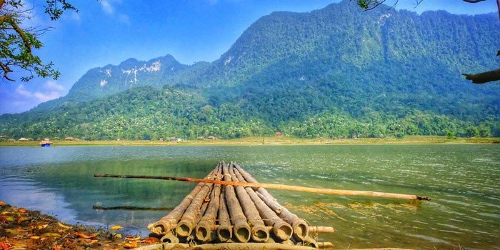 Hồ Noong - Cảnh sắc sơn thủy hữu tình ở Hà Giang