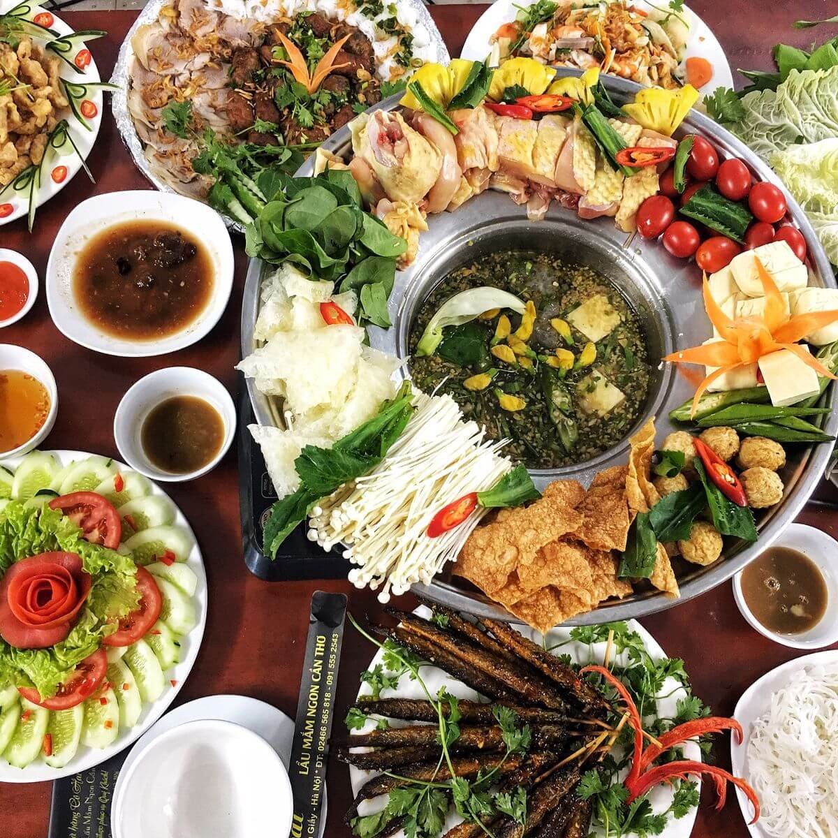 Thưởng thức ẩm thực Cần Thơ cực kỳ ngon miệng với những món ăn hấp dẫn