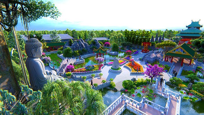 Chùa La Hán Sóc Trăng điểm checkin độc đáo mới được nâng cấp