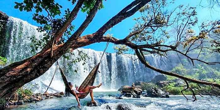 Thác Mơ kỳ vĩ giữa đất trời Gia Lai